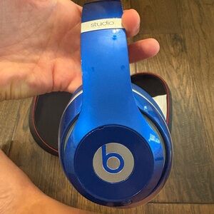 Beats by Dre Blue On-Ear Headphones